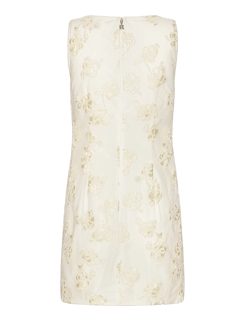 ROTATE - BEADED MINI DRESS - bröllopsklänningar - egret - 2