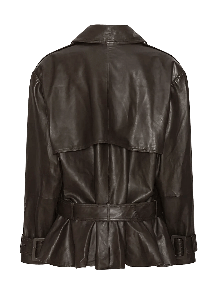 ROTATE - BIKER LEATHER JACKET - kevättakit - molÉ - 1