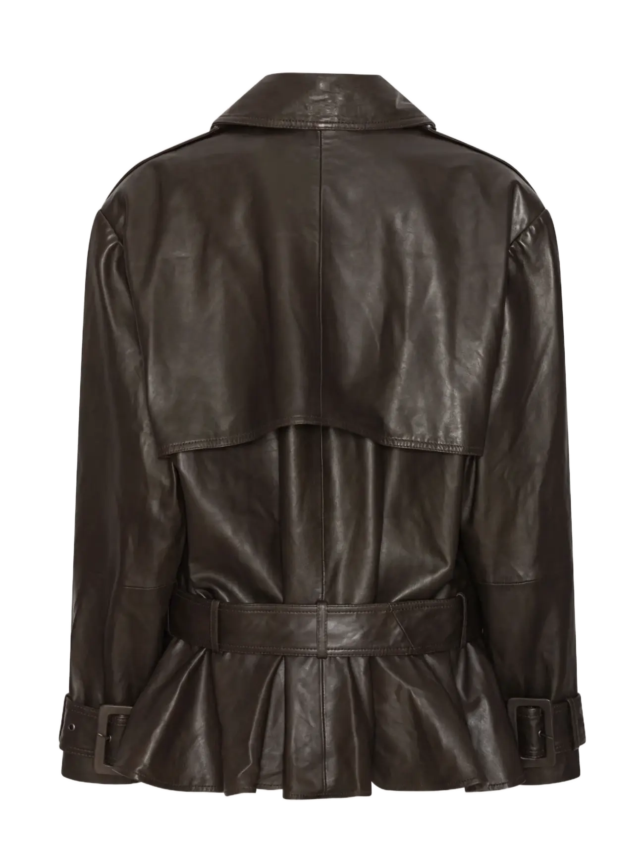ROTATE - BIKER LEATHER JACKET - kevättakit - molÉ - 2