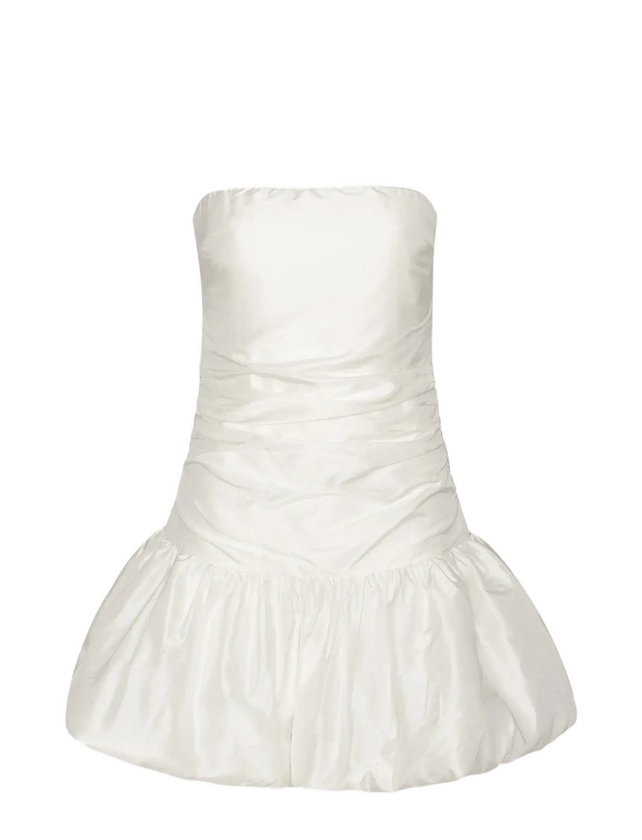 ROTATE - TAFFETA BALLOON DRESS - brudekjoler - egret - 1