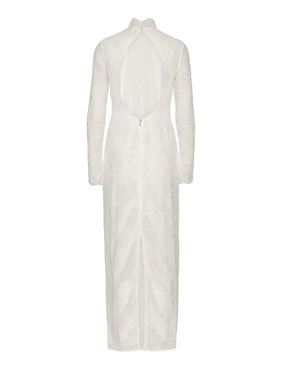 ROTATE - LACE OPEN BACK DRESS - brautkleider - egret - 2