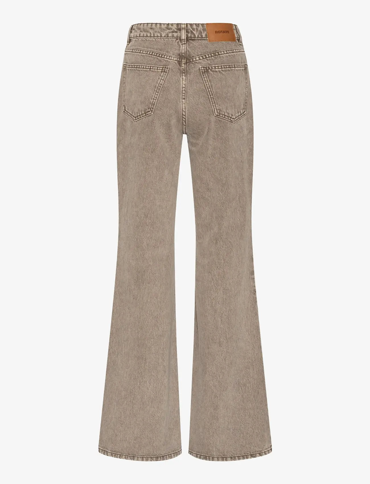 ROTATE Birger Christensen - Flared highwaisted jeans - teksad - driftwood - 2