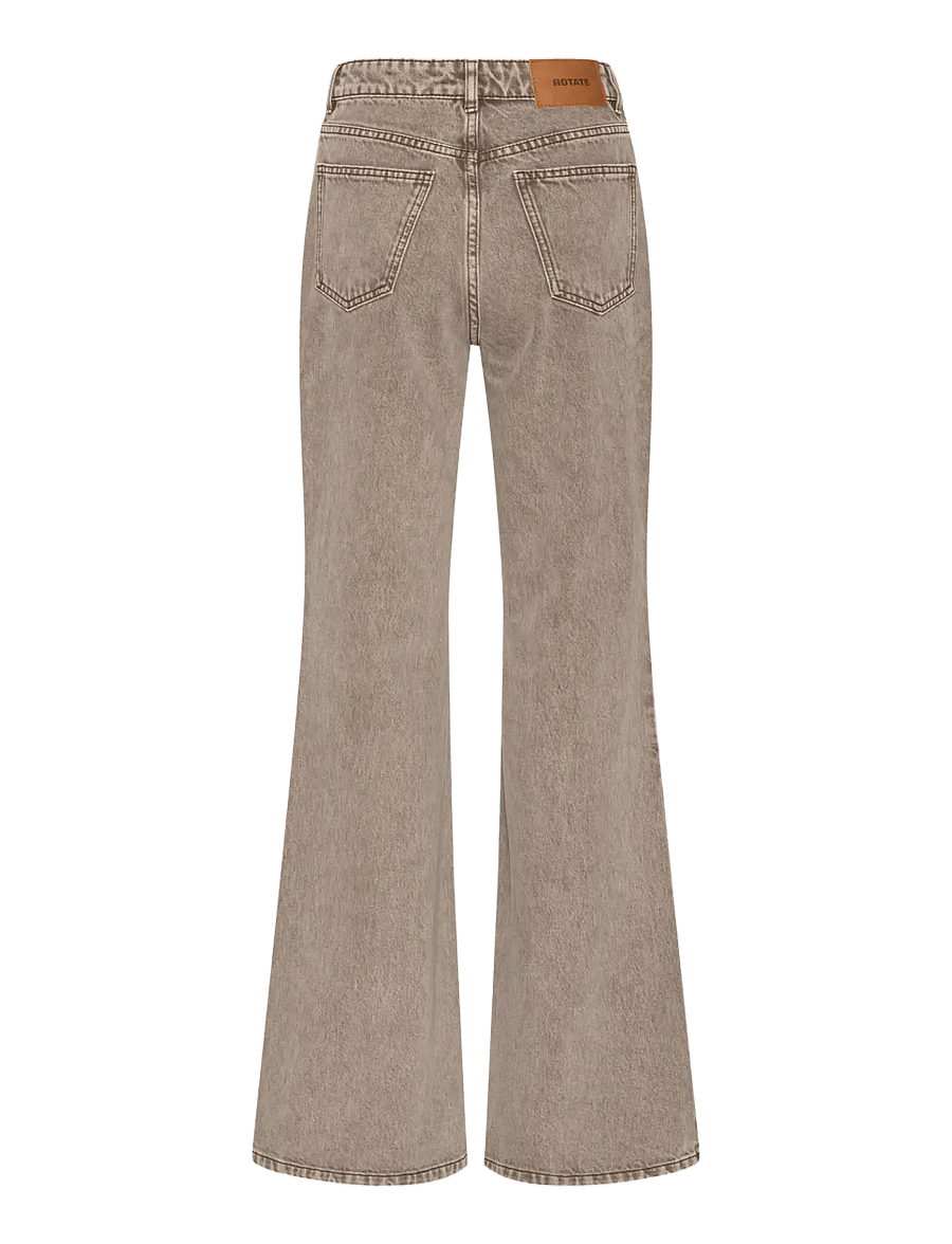 ROTATE - Flared highwaisted jeans - jeans - driftwood - 2