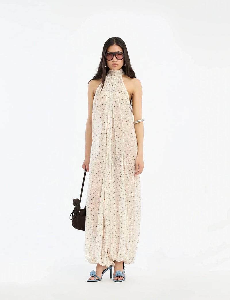 ROTATE - CHIFFON BALLOON JUMPSUIT - særlige begivenheder - egret comb. - 0