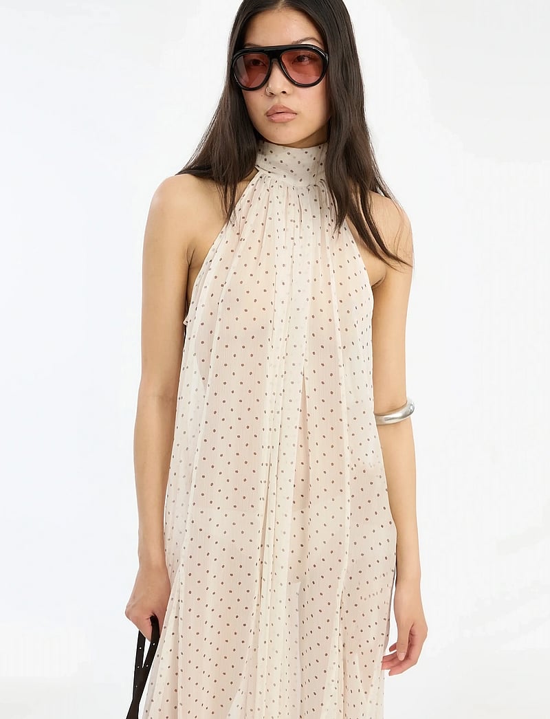 ROTATE - CHIFFON BALLOON JUMPSUIT - særlige begivenheder - egret comb. - 3