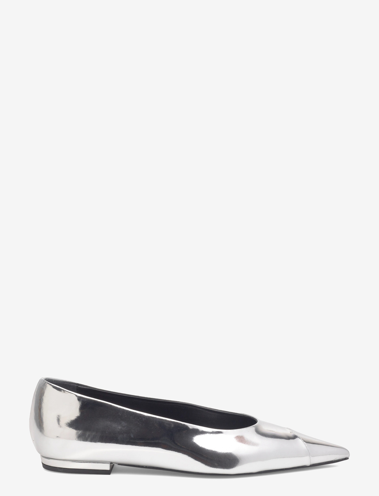 ROTATE Birger Christensen - LEATHER POINTED BALLERINA - special occasions - silver - 1