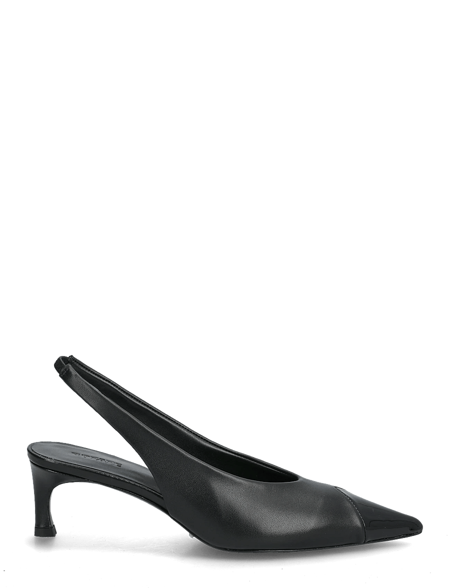 ROTATE - LEATHER SLINGBACK PUMP - black - 1