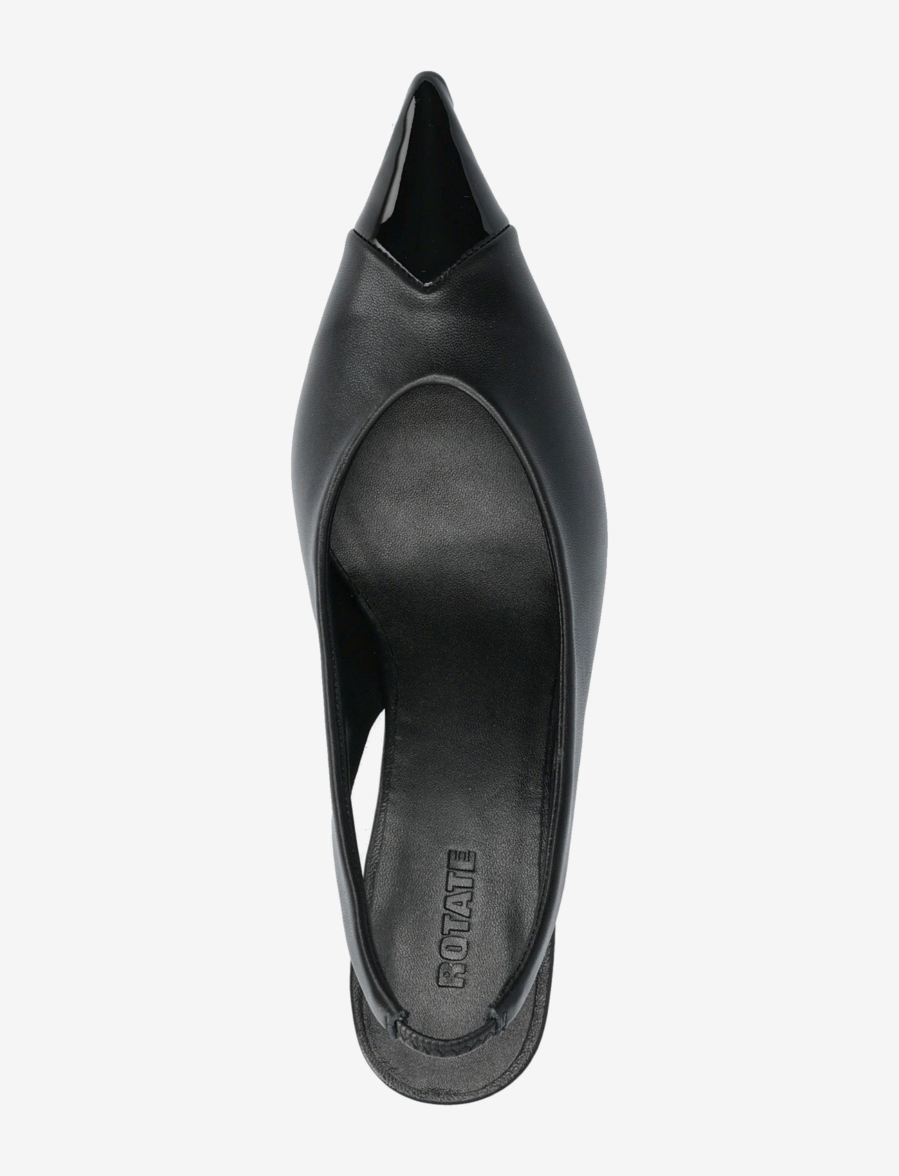 ROTATE Birger Christensen - LEATHER SLINGBACK PUMP - heeled slingbacks - black - 3