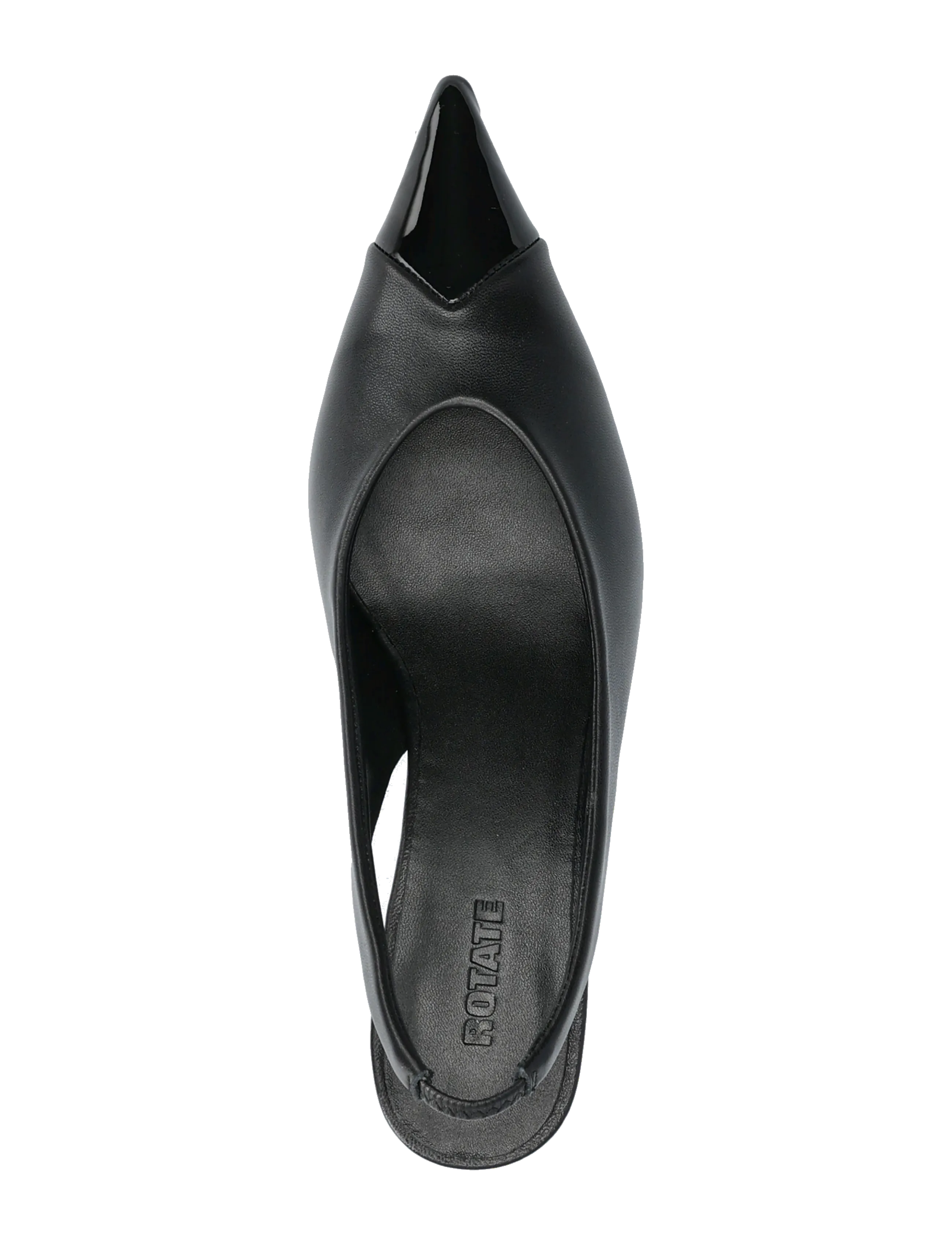 ROTATE - LEATHER SLINGBACK PUMP - black - 3