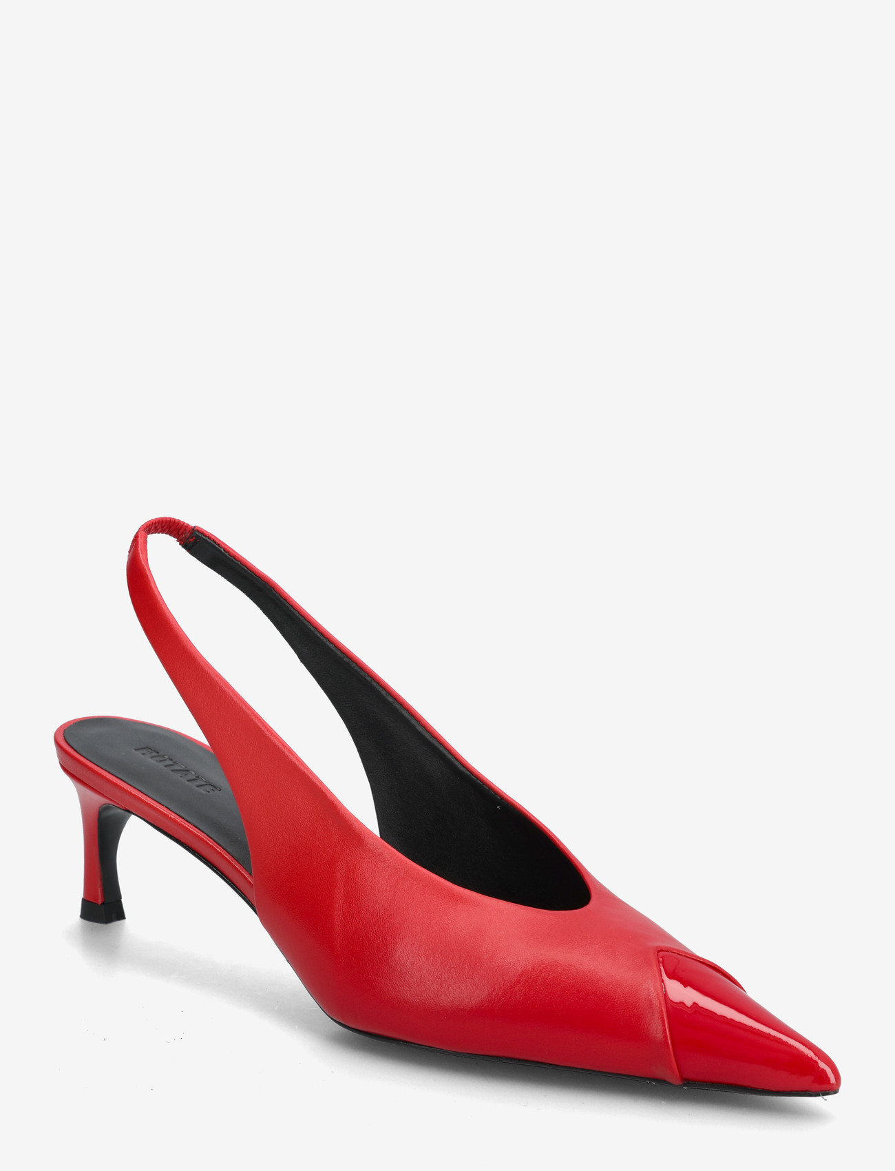 ROTATE Birger Christensen - LEATHER SLINGBACK PUMP - slingbacks mit absatz - barbados cherry - 0