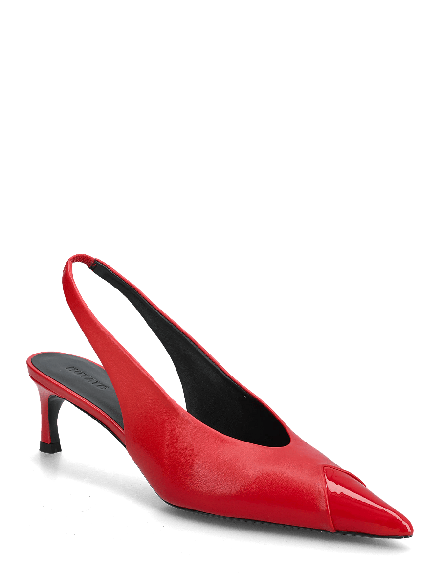 ROTATE - LEATHER SLINGBACK PUMP - slingbacks mit absatz - barbados cherry - 0
