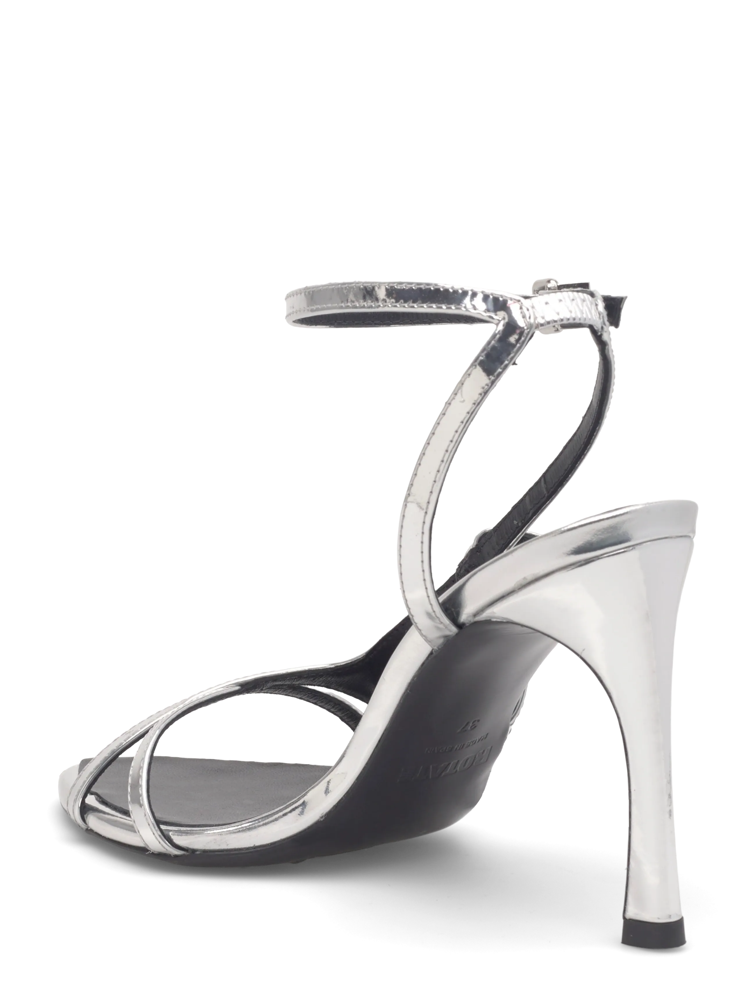 ROTATE - LEATHER STRAPPY SANDAL - sandaletter - silver - 2