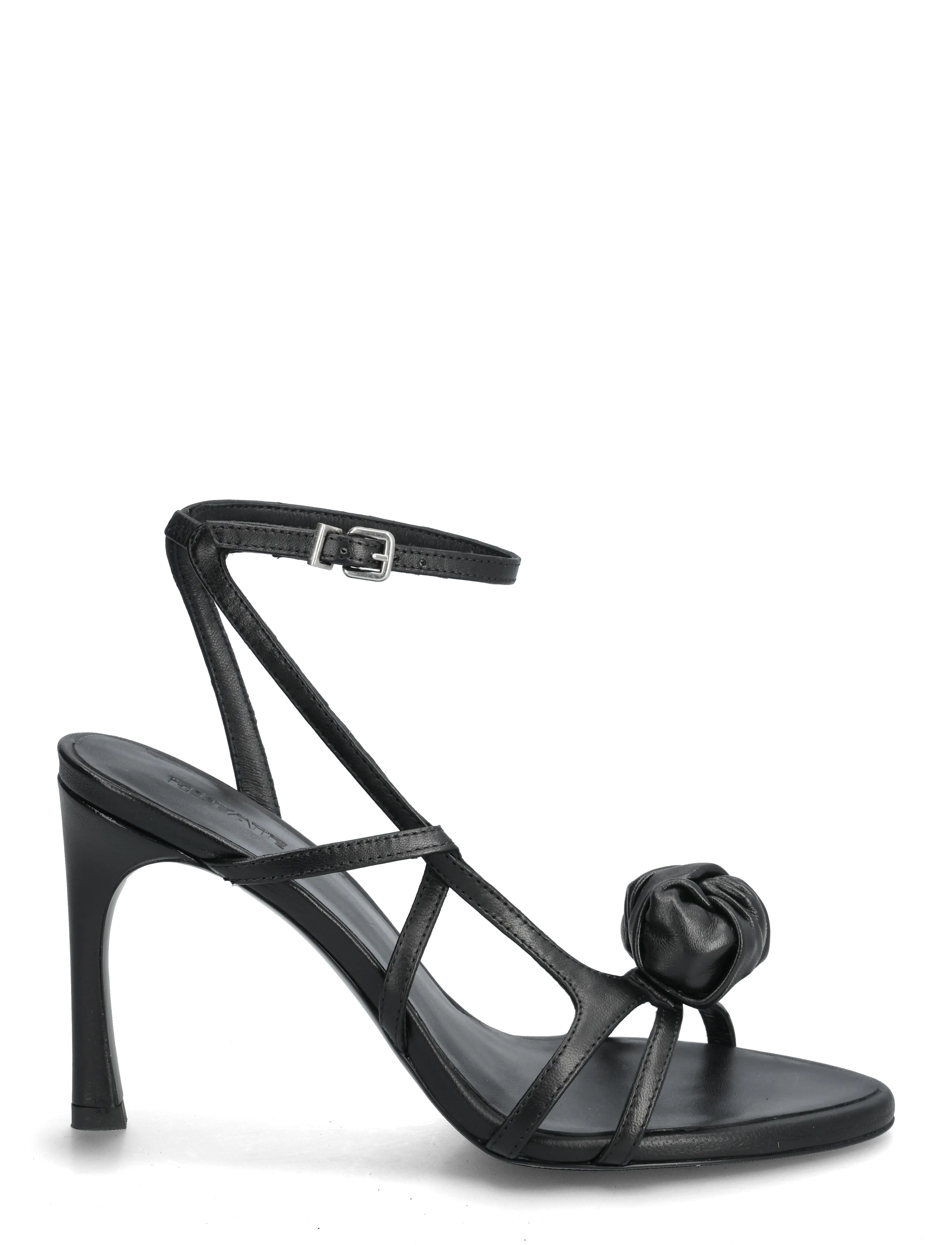 ROTATE - LEATHER KNOT SANDAL - festtøj til outletpriser - black - 1