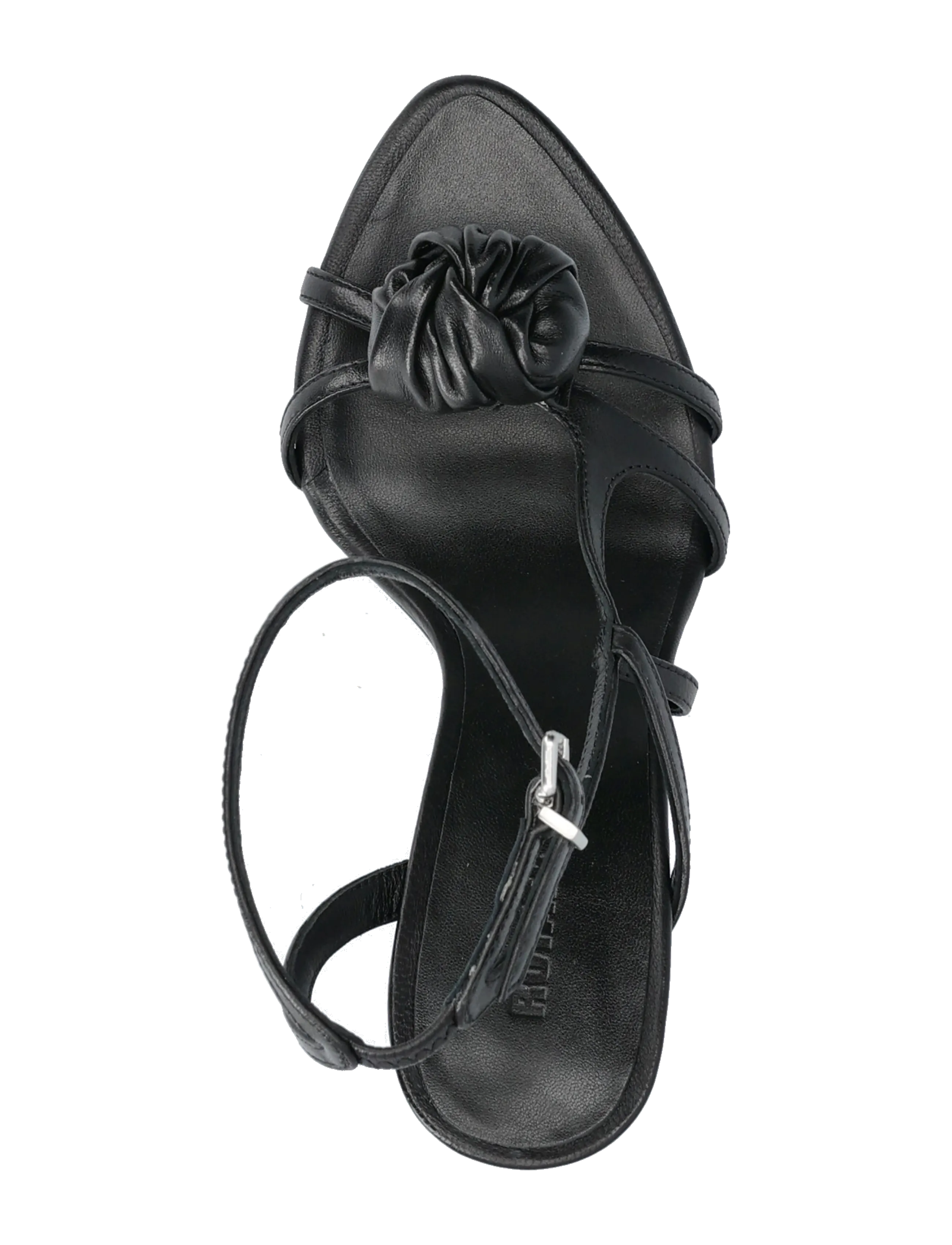 ROTATE - LEATHER KNOT SANDAL - festtøj til outletpriser - black - 3