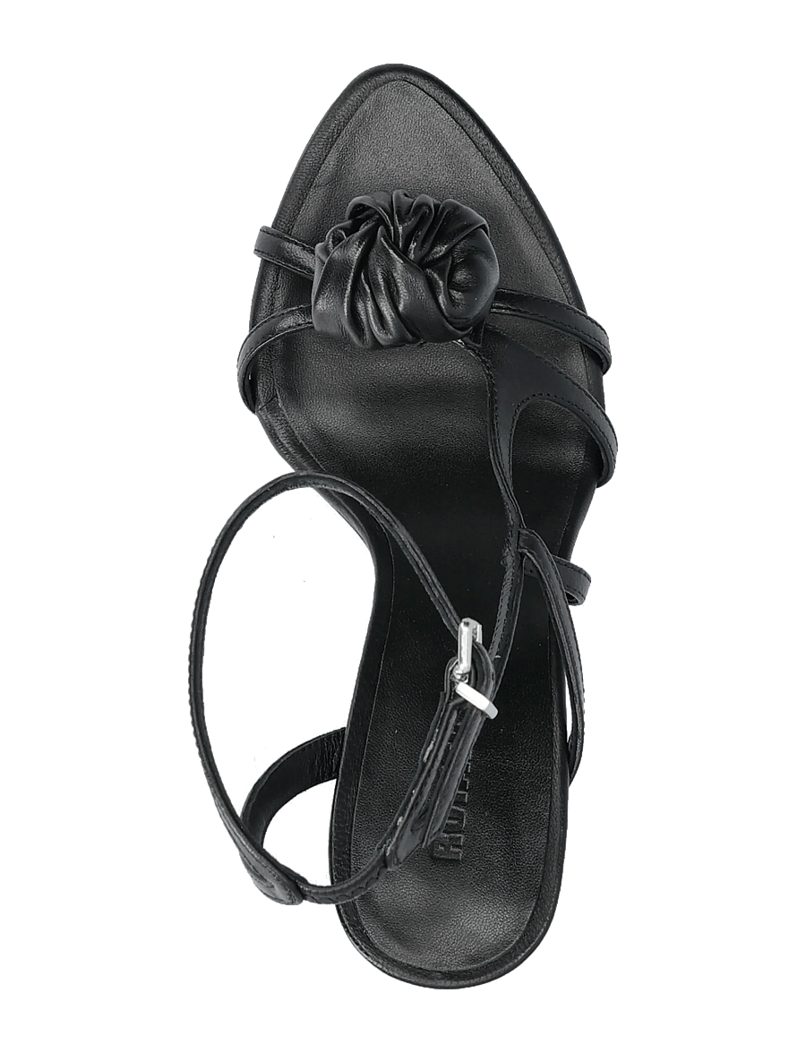 ROTATE - LEATHER KNOT SANDAL - sandaletten - black - 3