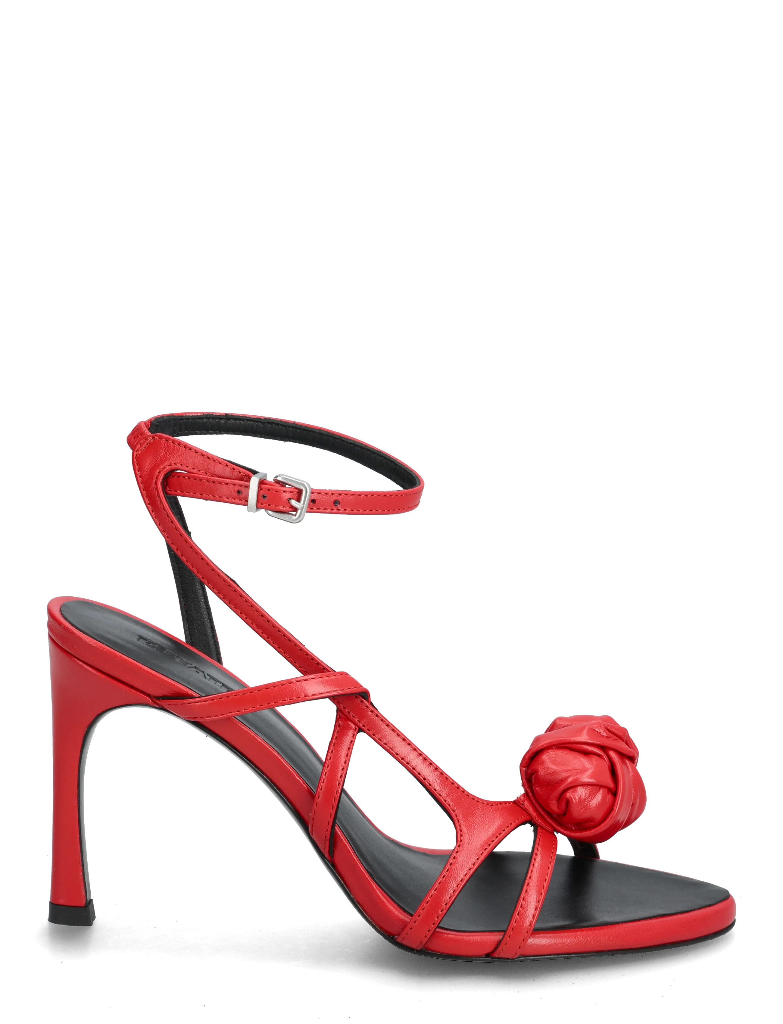 ROTATE - LEATHER KNOT SANDAL - festtøj til outletpriser - barbados cherry - 1