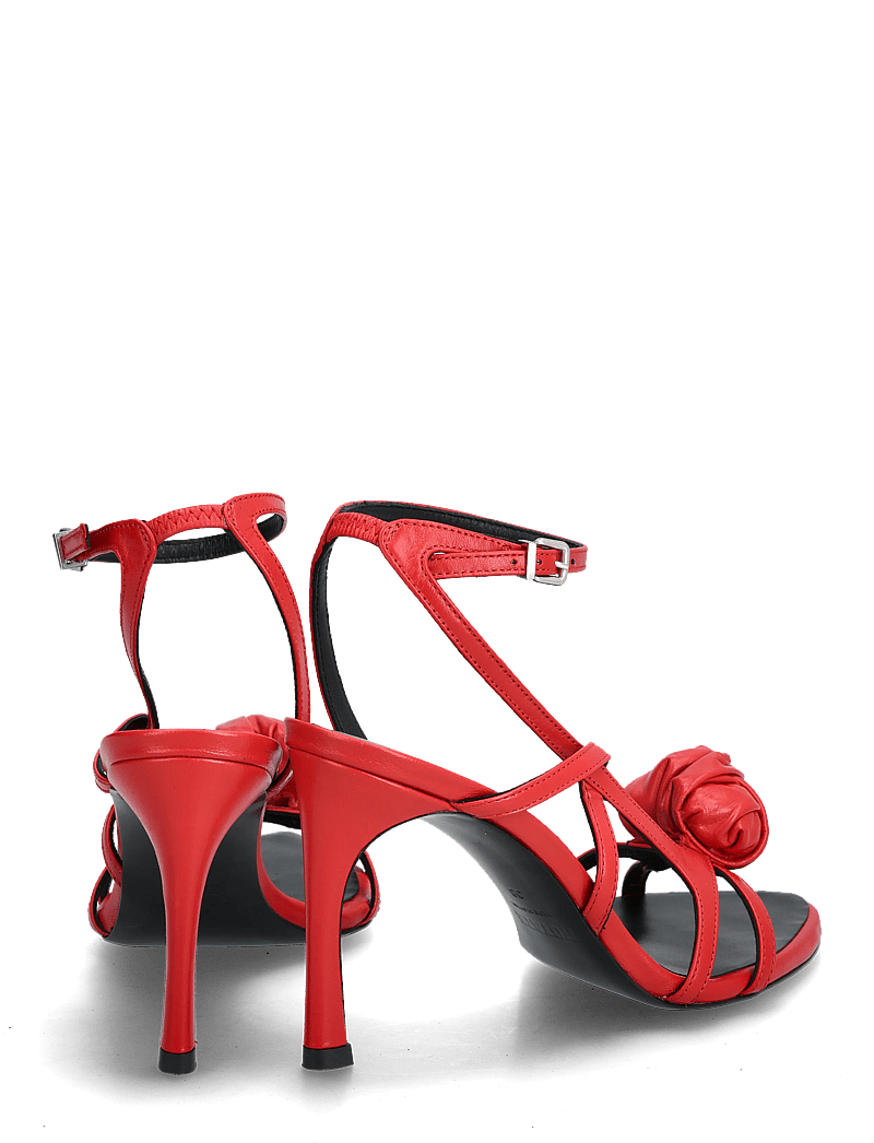 ROTATE Birger Christensen - LEATHER KNOT SANDAL - sandaletter - barbados cherry - 4