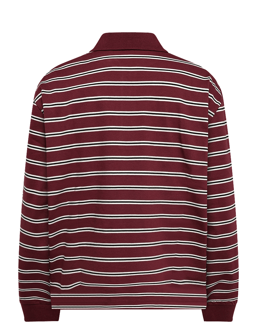 ROTATE - PIQUE LONGSLEEVE POLO - polosärgid - zinfandel comb. - 1