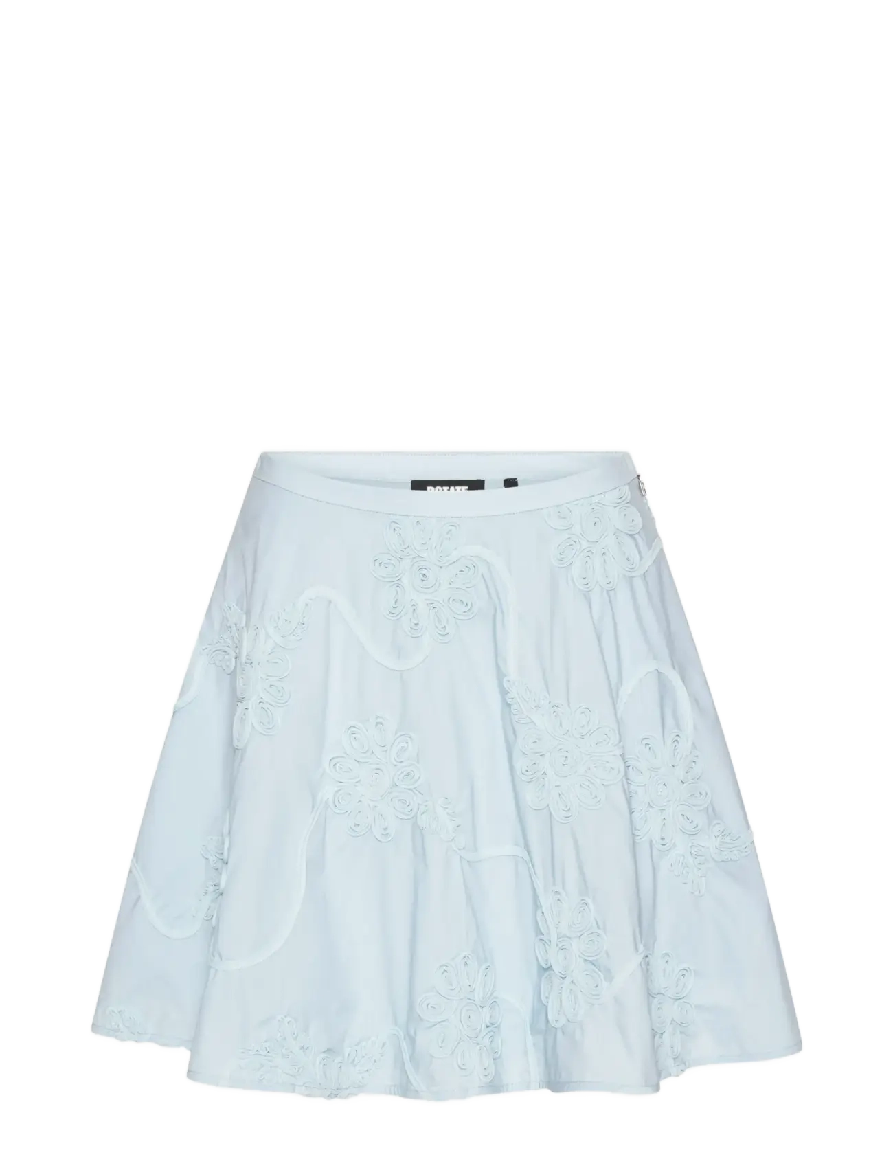 ROTATE FLOWER MINI SKIRT - Tøj - PLEIN AIR / blue
