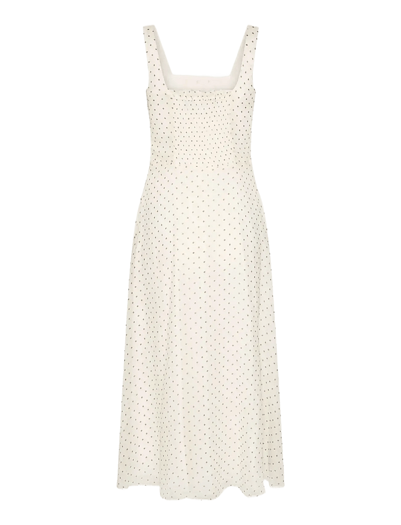ROTATE - CHIFFON FLARED MIDI DRESS - sommerkjoler - egret comb. - 2