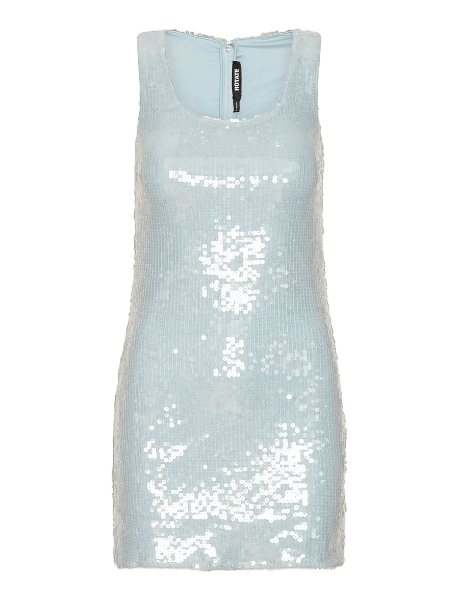 ROTATE - Sequins Mini Dress - kleitas ar vizuļiem - plein air - 1