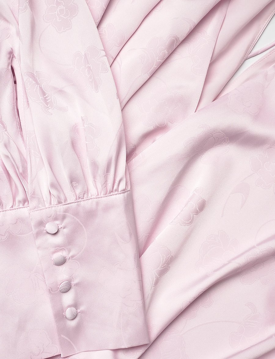 ROTATE - LS MINI DRESS - party dresses - orchid ice - 2