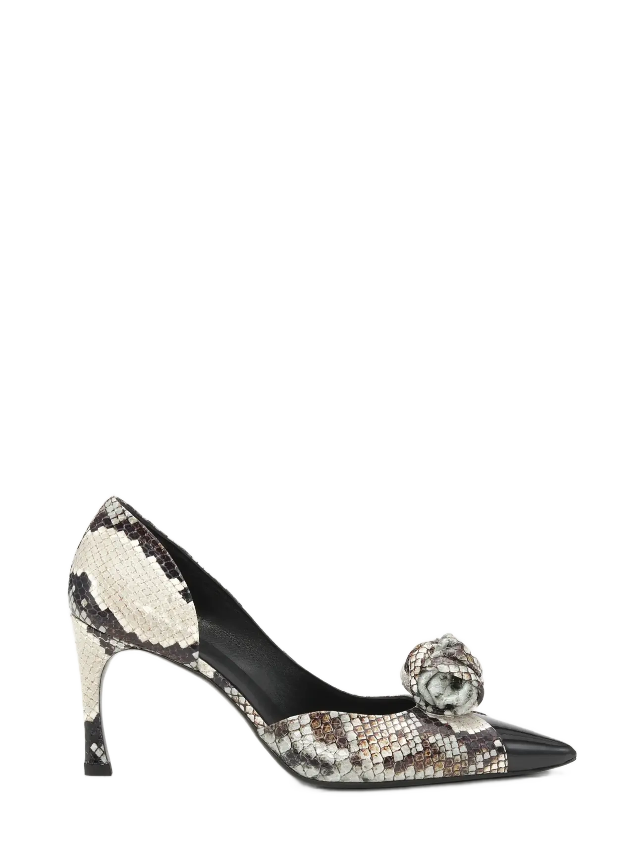 ROTATE Birger Christensen KNOT PUMP LEATHER - Neuheiten - ARCTIC GRAY COMB. / brown