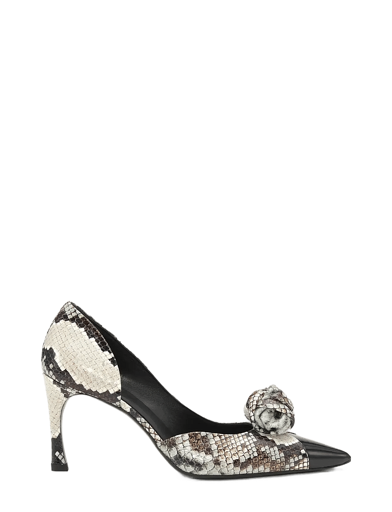 ROTATE - KNOT PUMP LEATHER - pumps - arctic gray comb. - 1