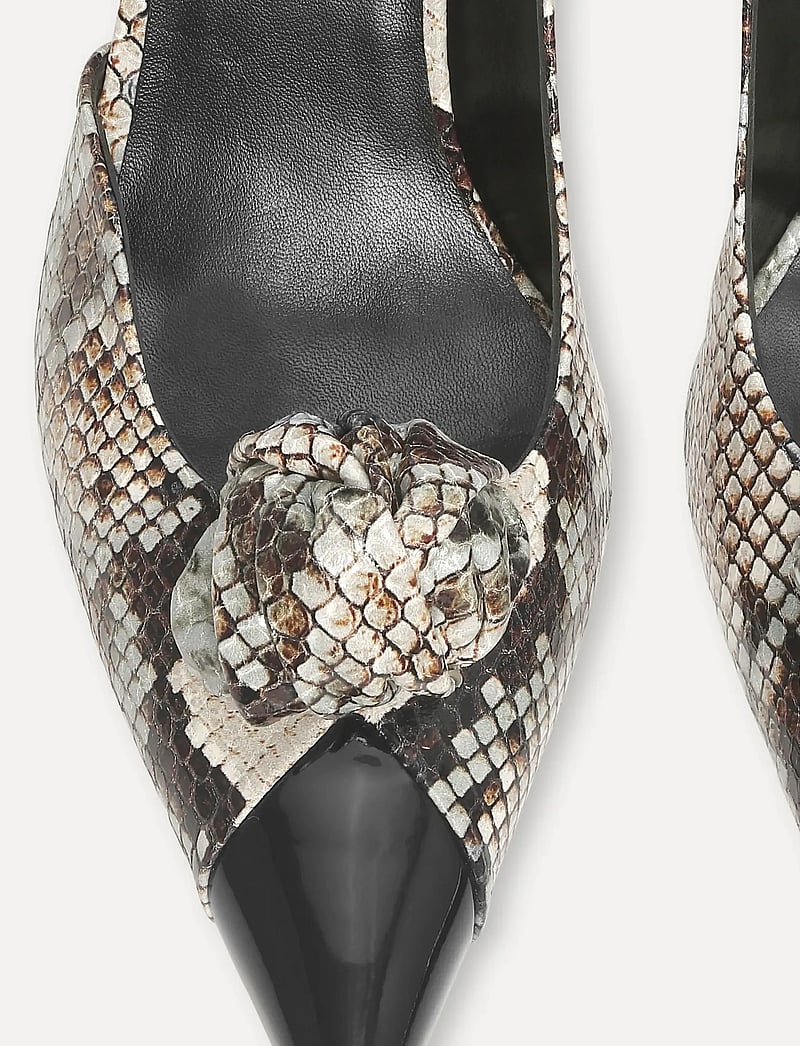 ROTATE - KNOT PUMP LEATHER - pumps - arctic gray comb. - 2