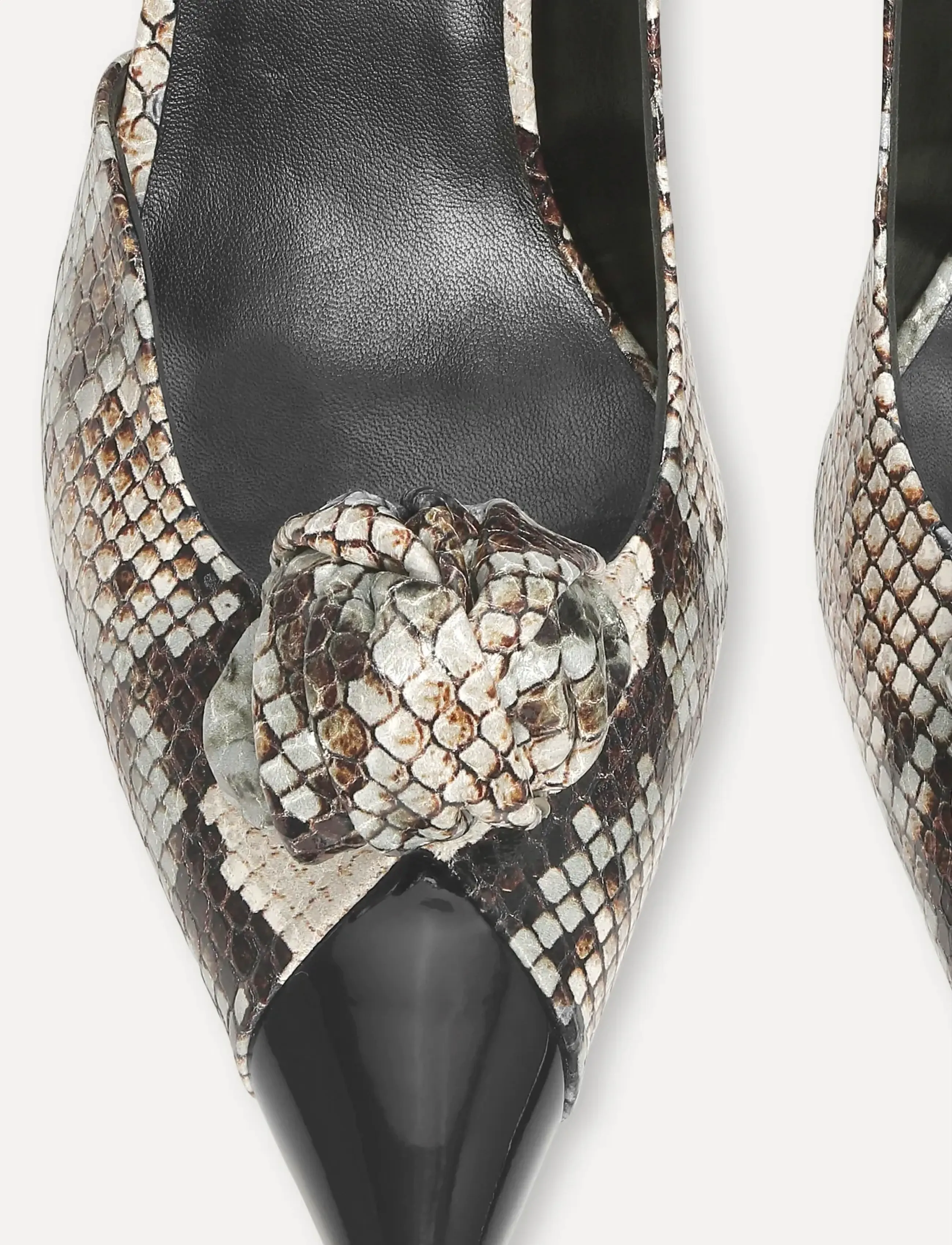 ROTATE - KNOT PUMP LEATHER - pumps - arctic gray comb. - 2