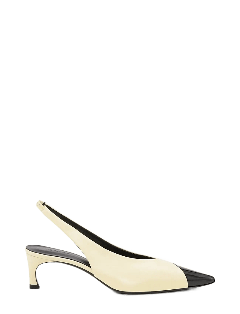 ROTATE Birger Christensen - SLINGBACK PUMP LEATHER - slingbacks mit absatz - italian straw - 0
