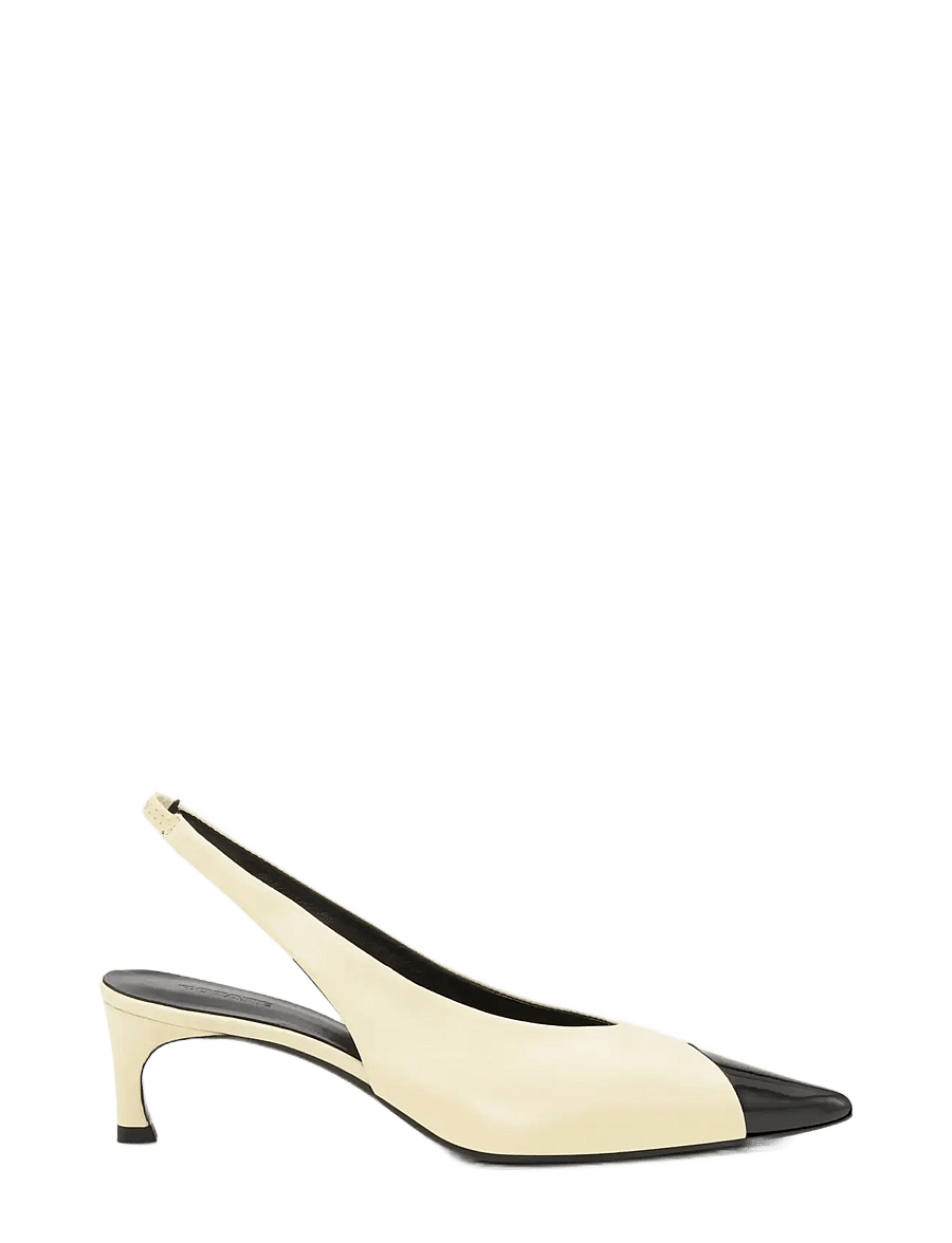 ROTATE - SLINGBACK PUMP LEATHER - slingbacks med hæle - italian straw - 1