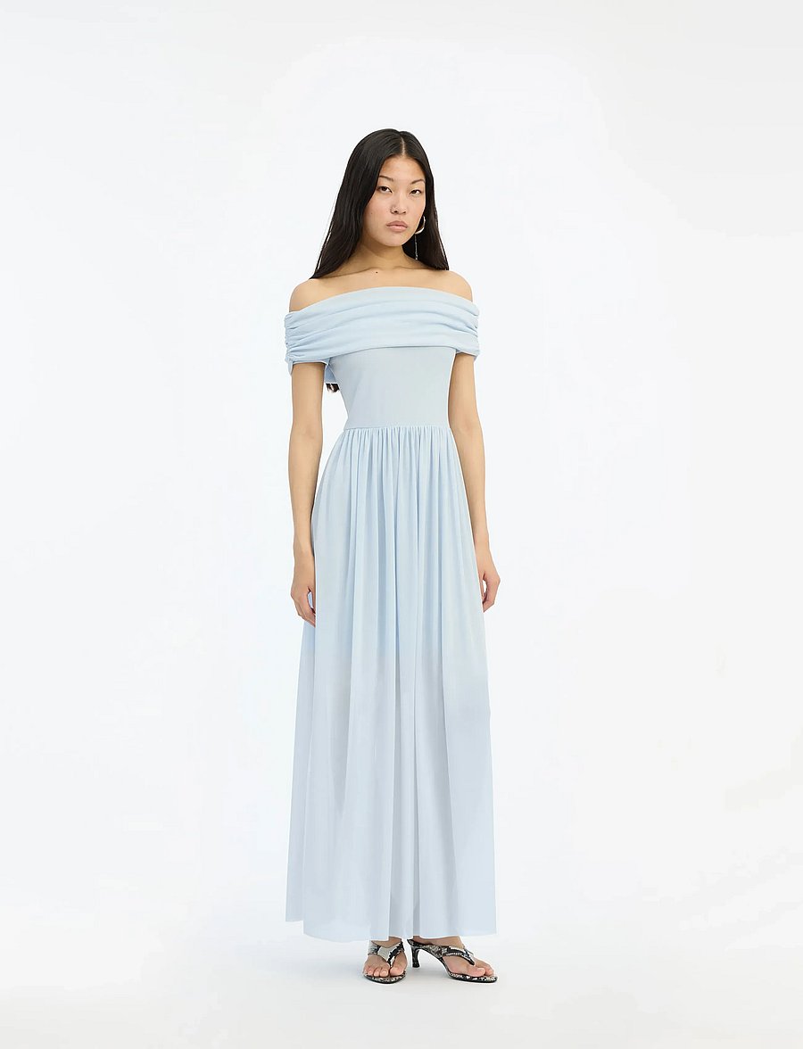 ROTATE - OFF-SHOULDER MAXI DRESS - maxi dresses - plein air - 0
