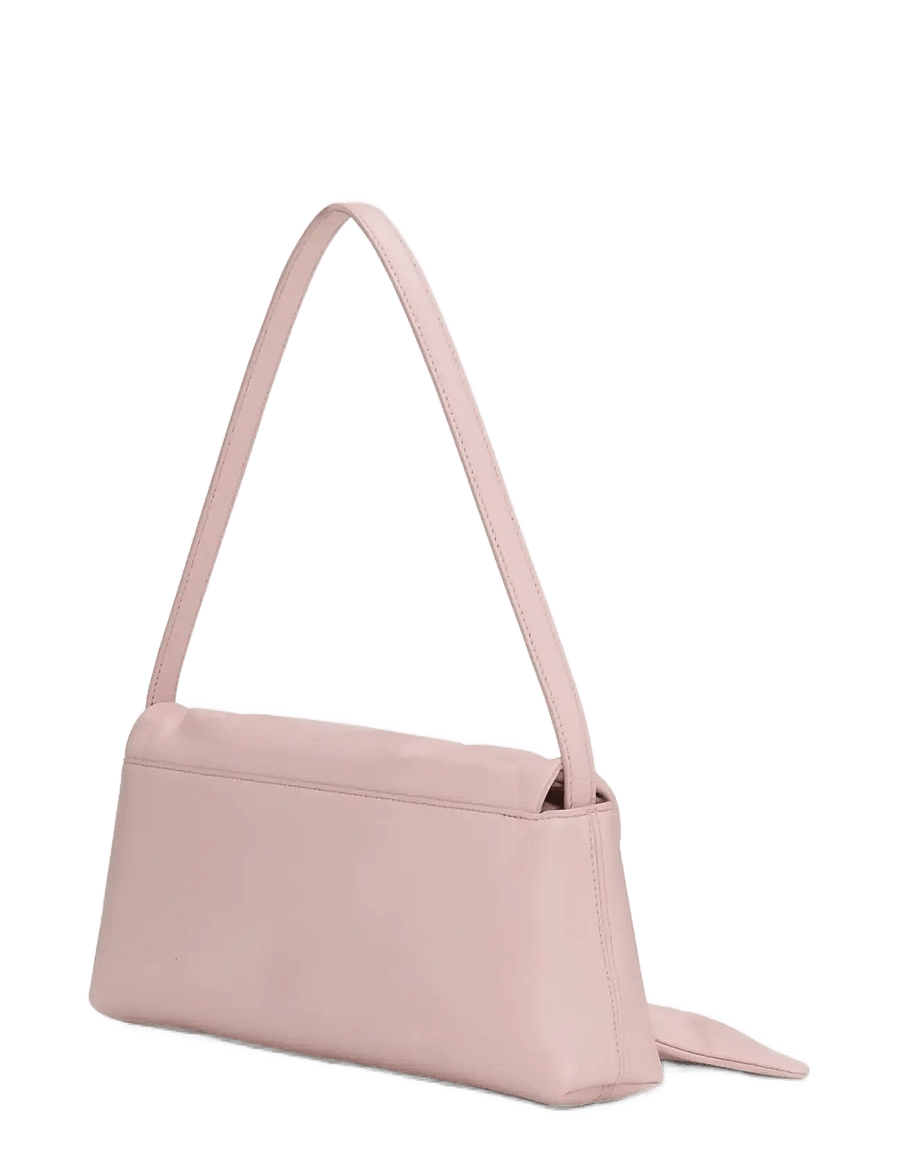 ROTATE - LEATHER KNOT SCARF BAG - speciella tillfällen - chalk pink - 1