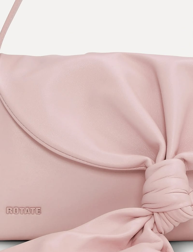 ROTATE Birger Christensen - LEATHER KNOT SCARF BAG - shoulder bags - chalk pink - 1