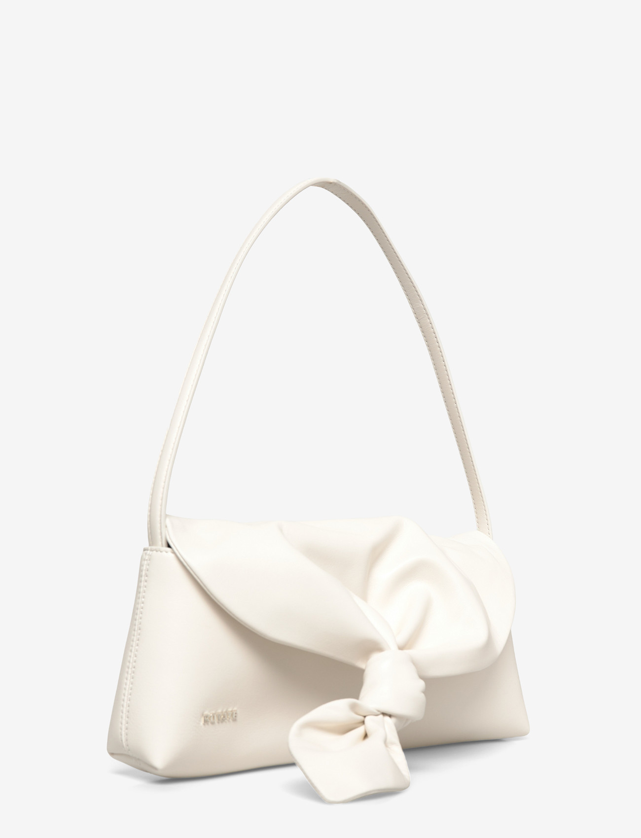 ROTATE Birger Christensen - LEATHER KNOT SCARF BAG - særlige begivenheder - egret - 0