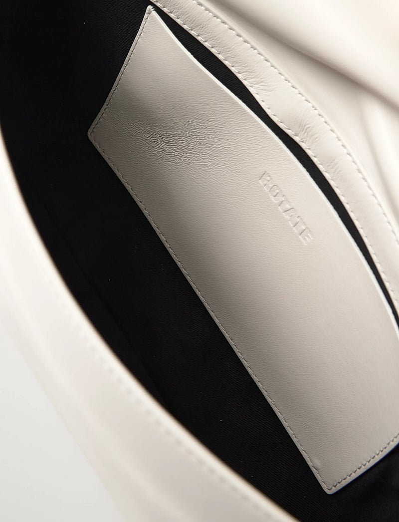 ROTATE Birger Christensen - LEATHER KNOT SCARF BAG - særlige begivenheder - egret - 4