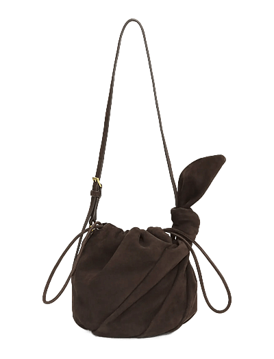 Suede Bon Bon Bag - Skuldertasker