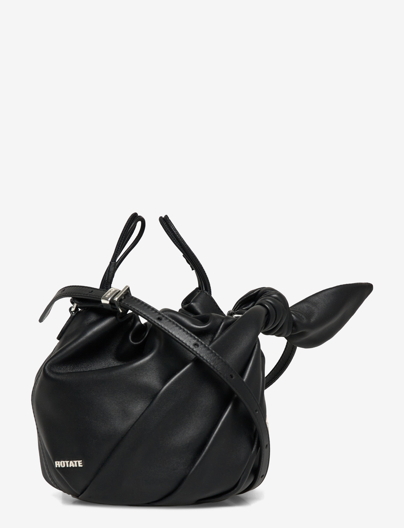 ROTATE - LEATHER BON BON BAG - særlige begivenheder - black - 1