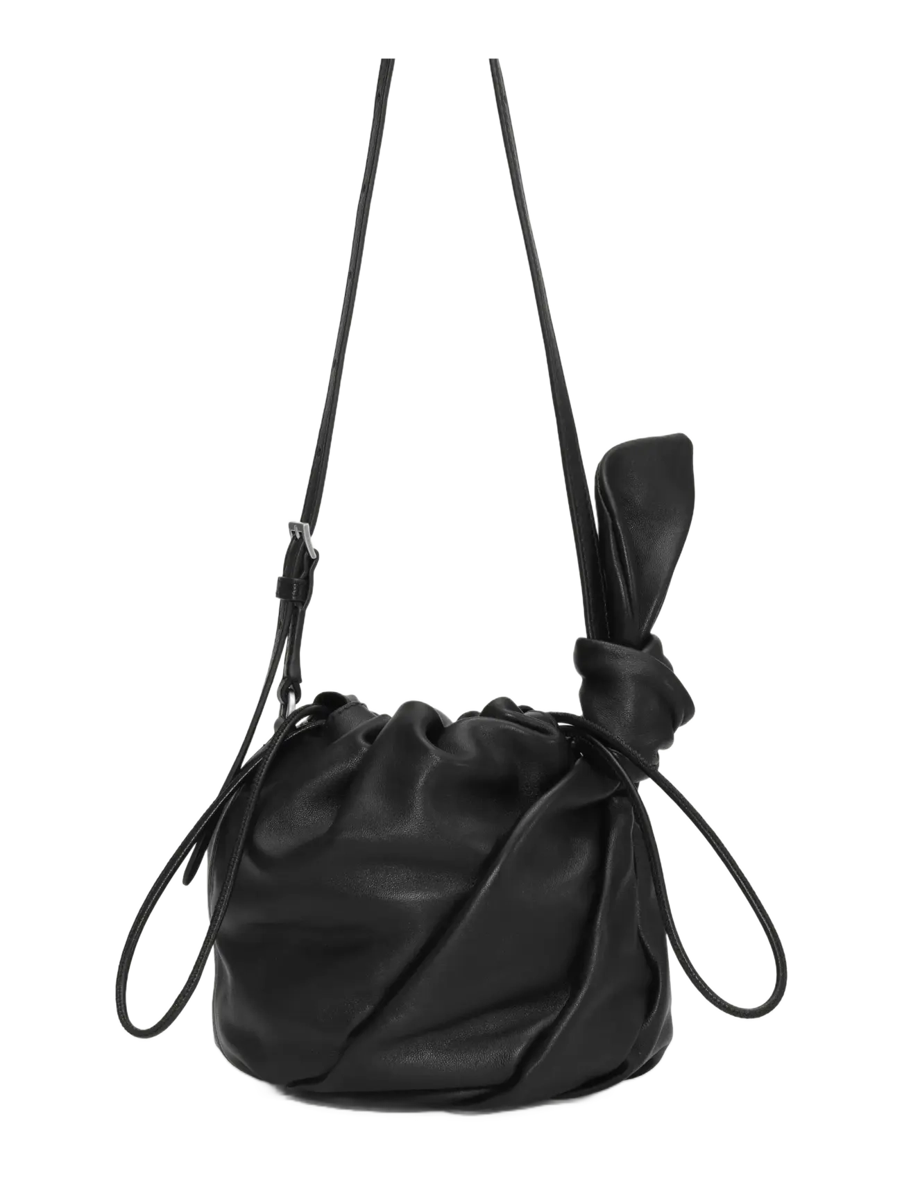 ROTATE Birger Christensen LEATHER BON BON BAG - Officewear - BLACK / black