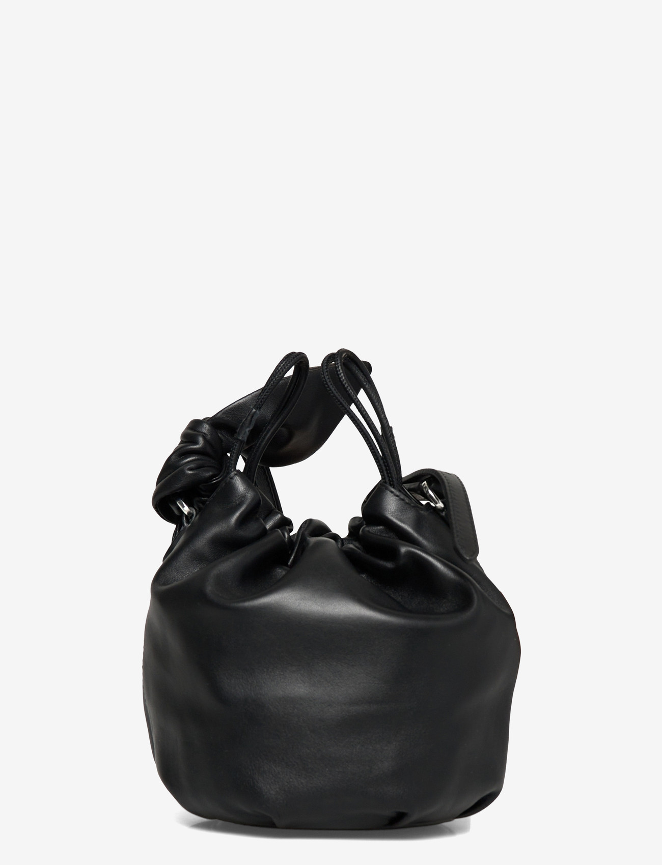 ROTATE - LEATHER BON BON BAG - særlige begivenheder - black - 2