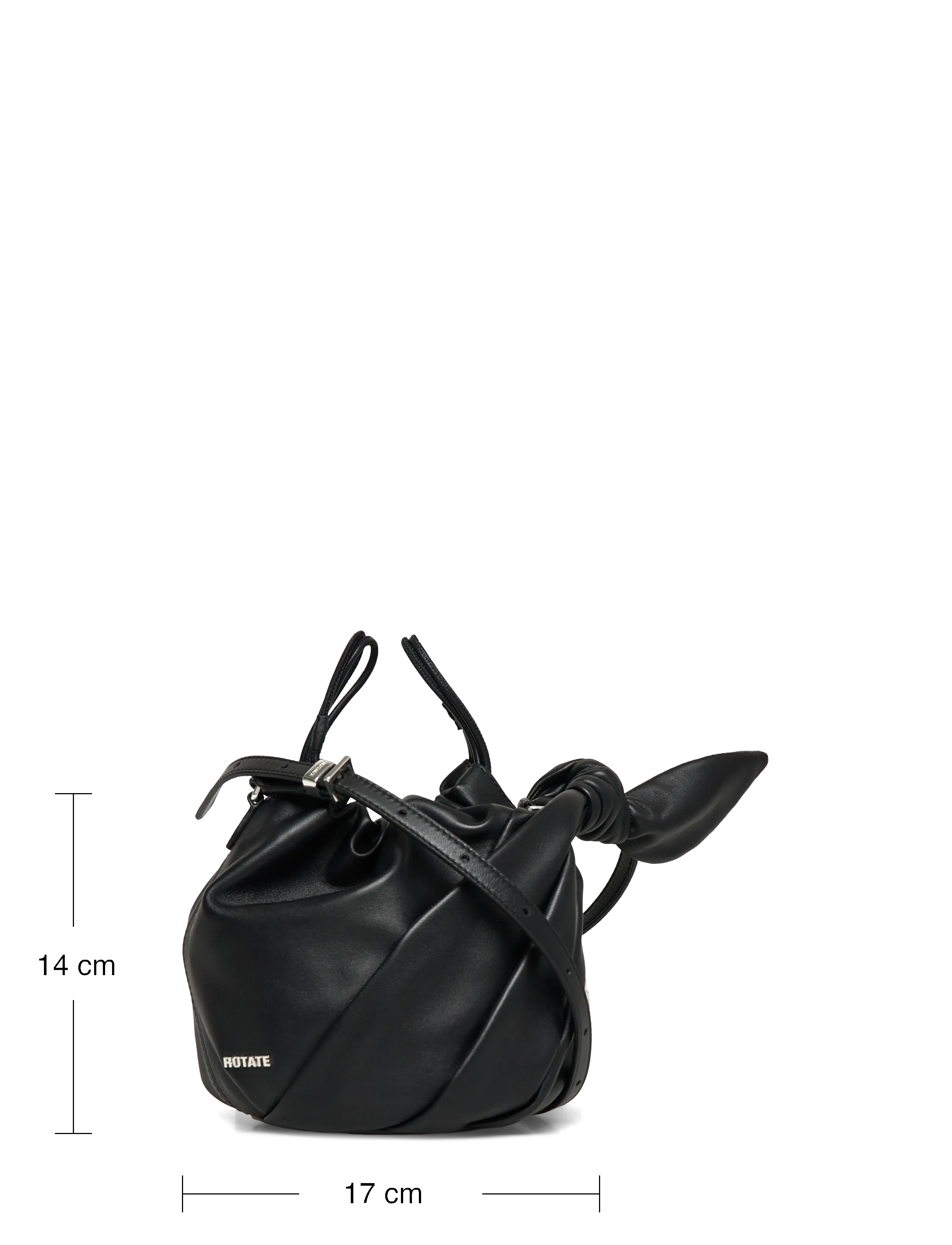 ROTATE - LEATHER BON BON BAG - besondere anlässe - black - 4