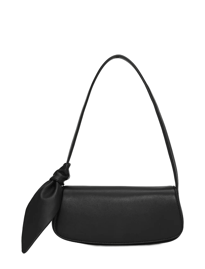 ROTATE Birger Christensen - LEATHER KNOT STRAP BAG - erilised sündmused - black - 0