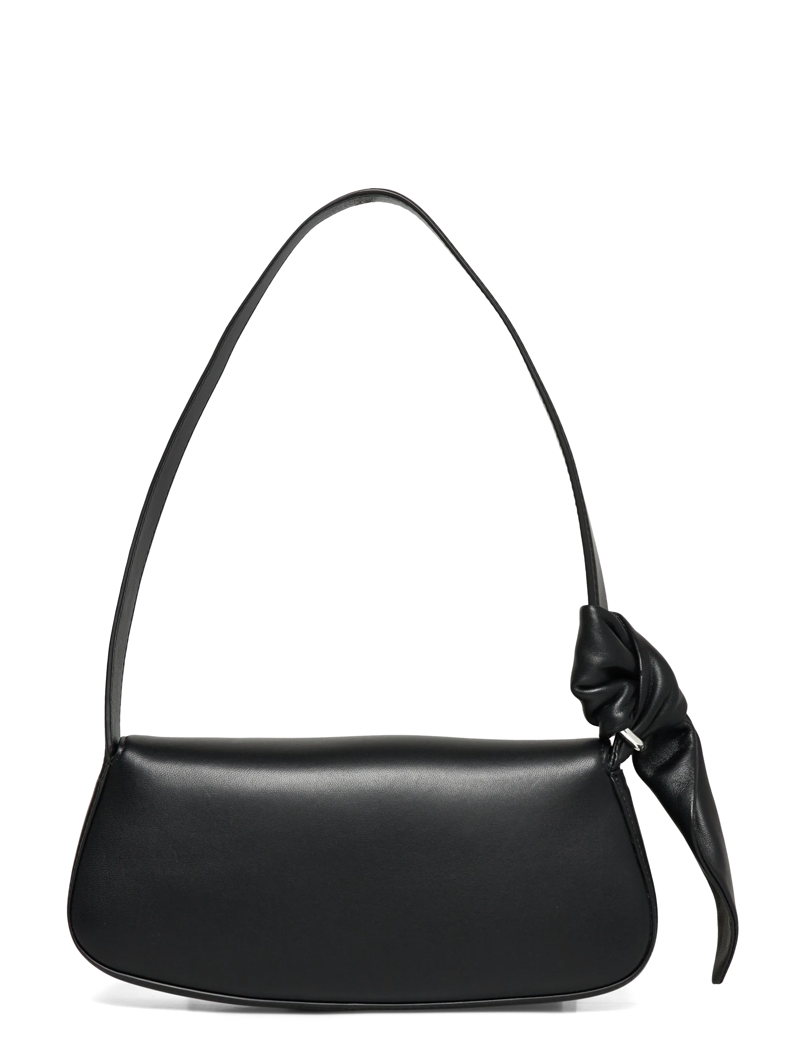 ROTATE - LEATHER KNOT STRAP BAG - besondere anlässe - black - 2