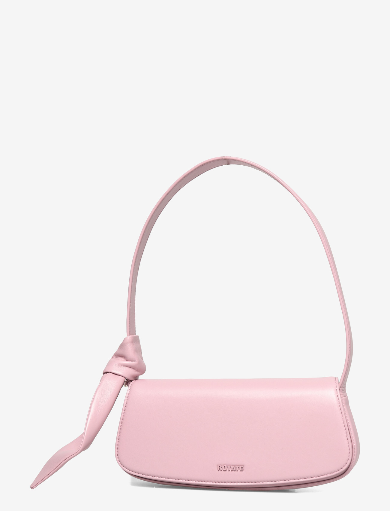 ROTATE - LEATHER KNOT STRAP BAG - besondere anlässe - chalk pink - 1