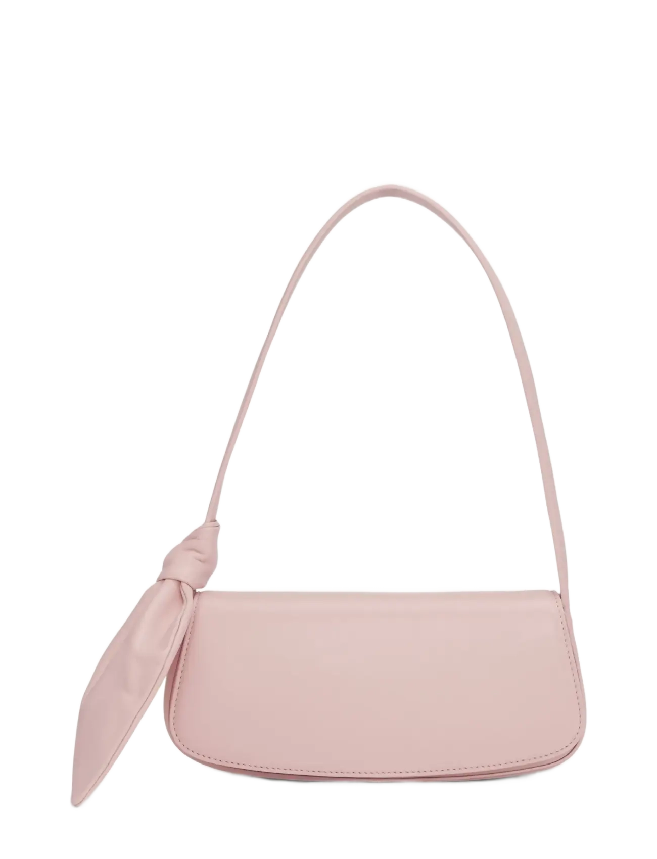 ROTATE Birger Christensen LEATHER KNOT STRAP BAG - Officewear - CHALK PINK / pink/rose