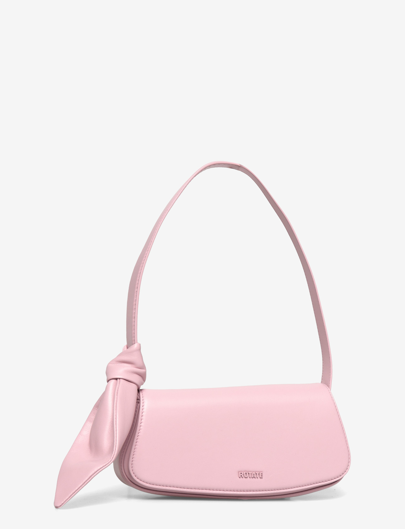 ROTATE - LEATHER KNOT STRAP BAG - besondere anlässe - chalk pink - 3