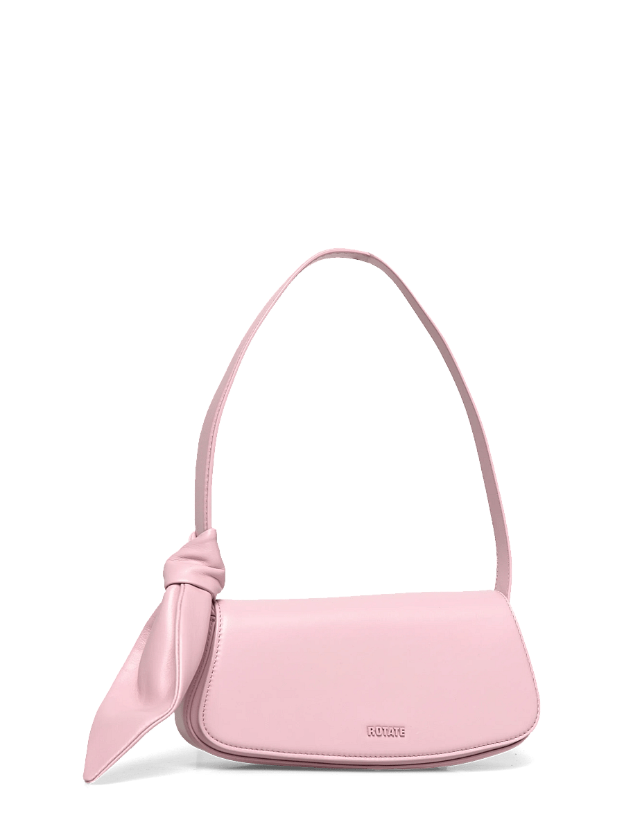 ROTATE - LEATHER KNOT STRAP BAG - erilised sündmused - chalk pink - 3