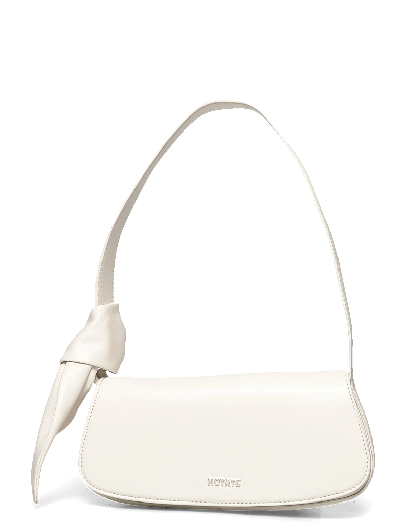 ROTATE - LEATHER KNOT STRAP BAG - besondere anlässe - egret - 0