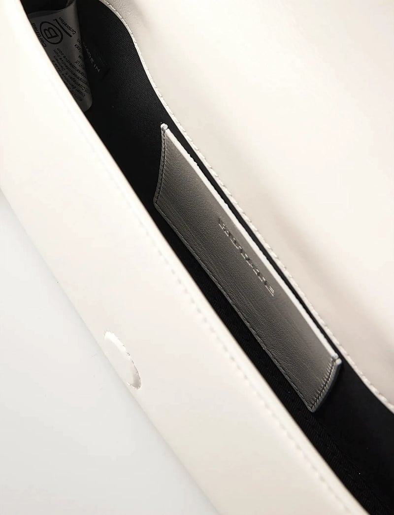 ROTATE - LEATHER KNOT STRAP BAG - besondere anlässe - egret - 5